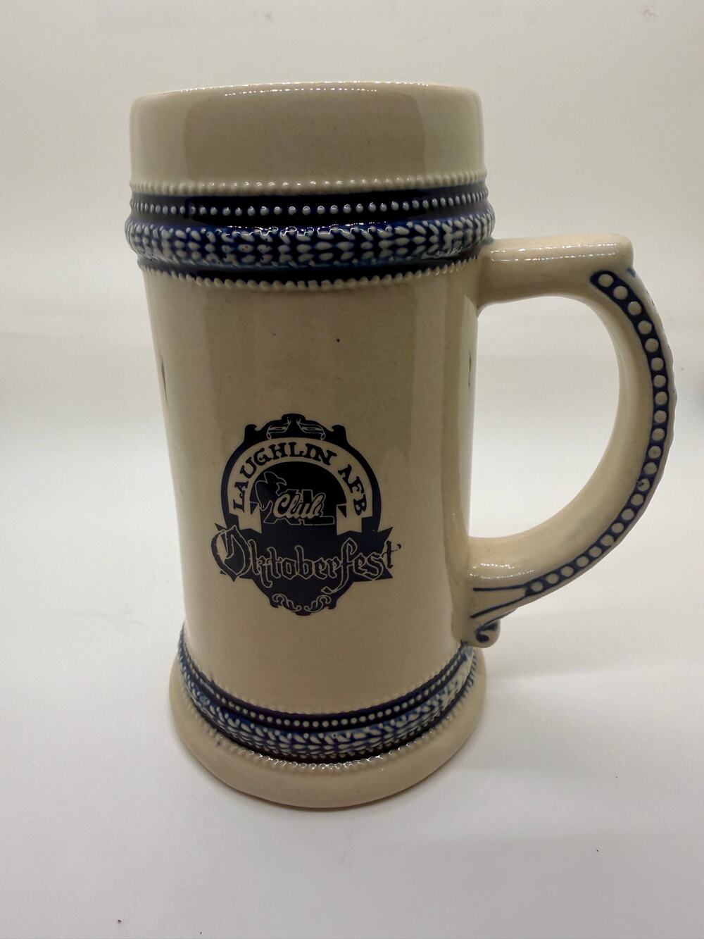 Laughlin AFB Club Oktoberfest Ceramic Beer Stein Mug Air Force Military